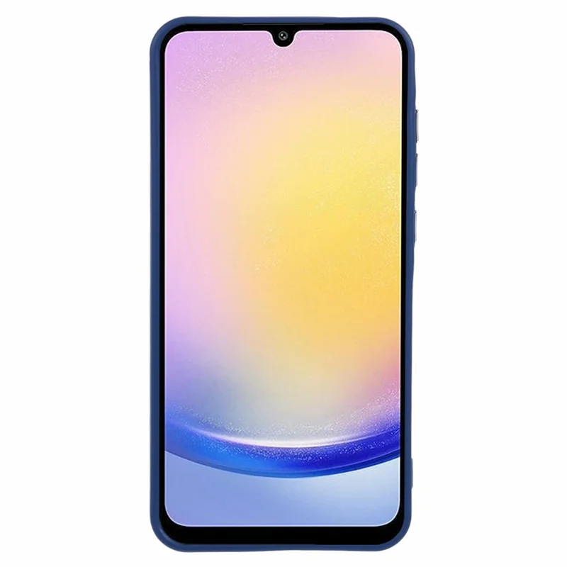 QH Series for Samsung Galaxy A15 4G / 5G Case Shockproof Silicone Phone Cover with Kickstand - Sapphire