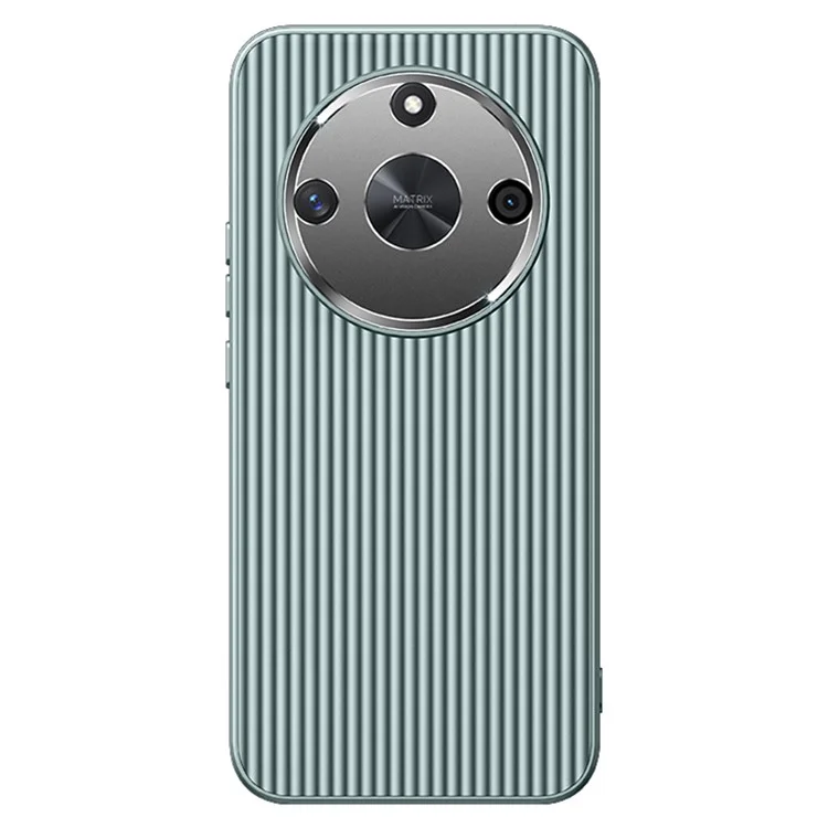 For Honor X50 5G Slim-Fit Phone Shell Anti-Scratch Metal+PC+TPU Cell Phone Case - Verde