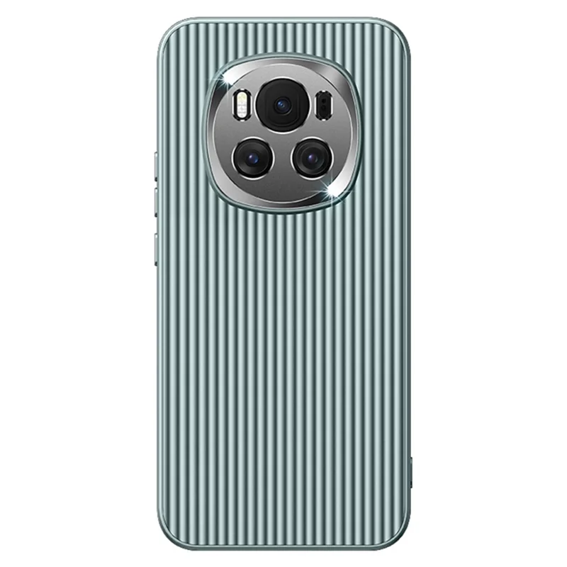 Для чести Magic6 5G ПК+ТПУ чехол для телефона Anti-drop Metal Lens Frame Phone Case - Зеленый