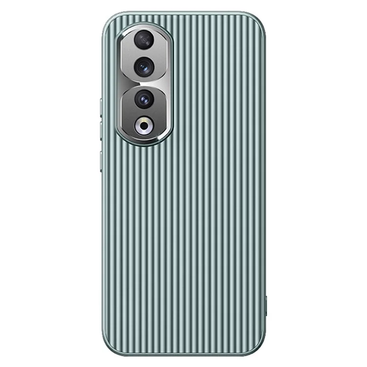 For Honor 90 PC+TPU Handyhülle Anti-Kratzer Metalllinsenrahmen Handyhülle - Grün