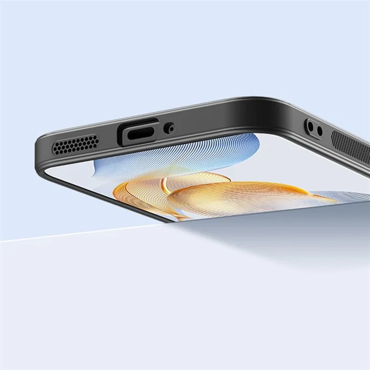 For Honor 90 PC+TPU Handyhülle Anti-Kratzer Metalllinsenrahmen Handyhülle - Grün