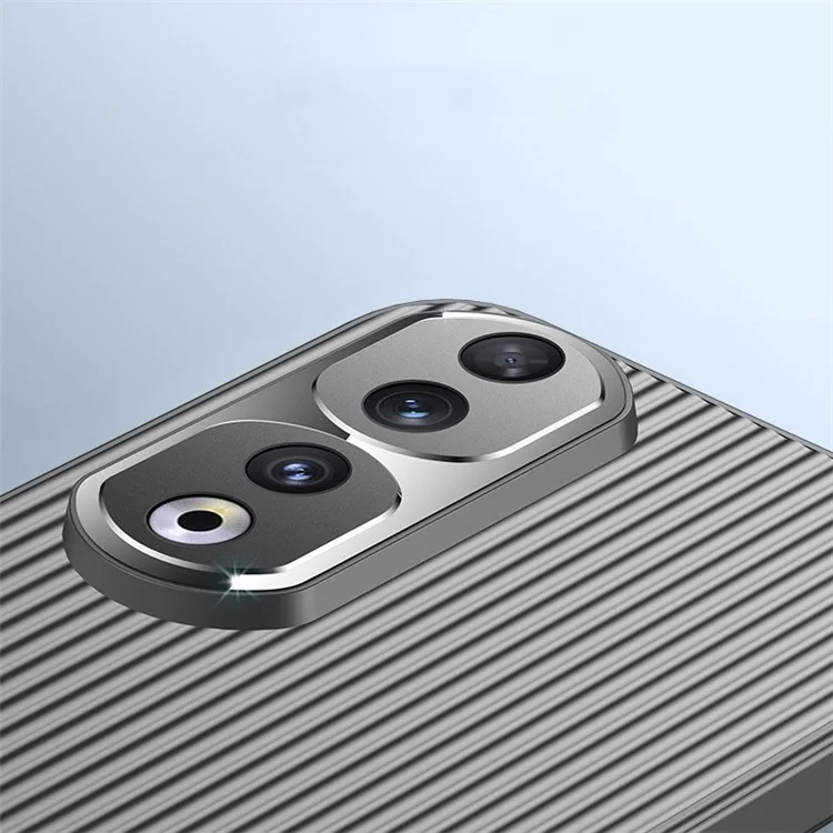 For Honor 90 PC+TPU Handyhülle Anti-Kratzer Metalllinsenrahmen Handyhülle - Grün