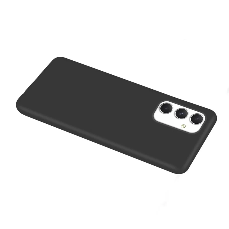For Samsung Galaxy S24+ TPU Phone Protective Cover Matte Cell Phone Case - Black