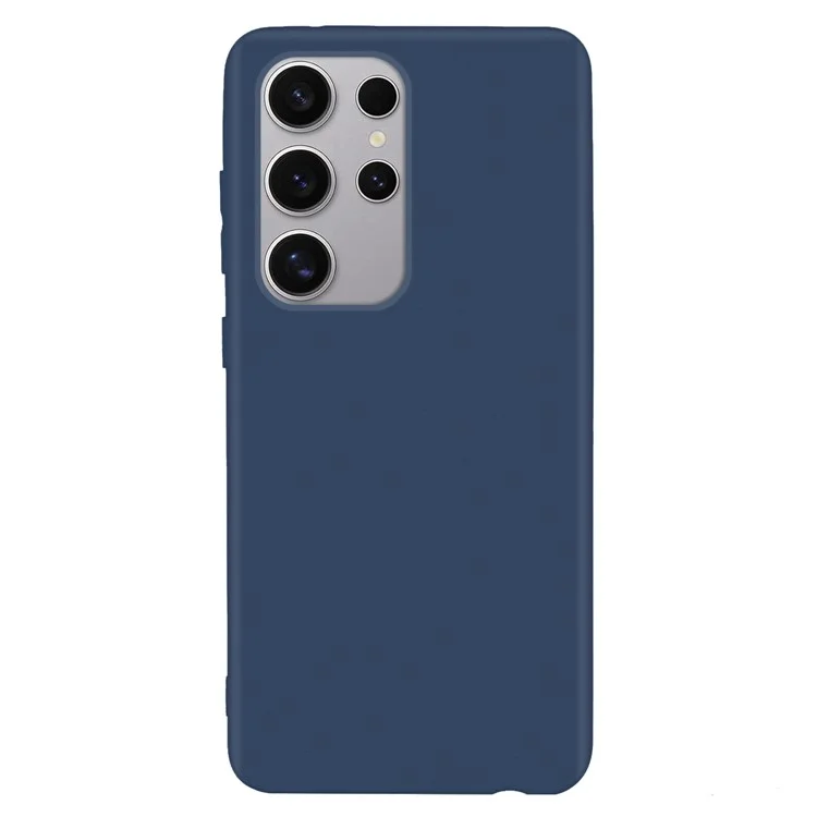 TPU Case for Samsung Galaxy S24 Ultra Anti-fingerprint Matte Cell Phone Back Cover - Sapphire