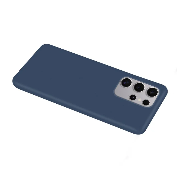 TPU Case for Samsung Galaxy S24 Ultra Anti-fingerprint Matte Cell Phone Back Cover - Sapphire