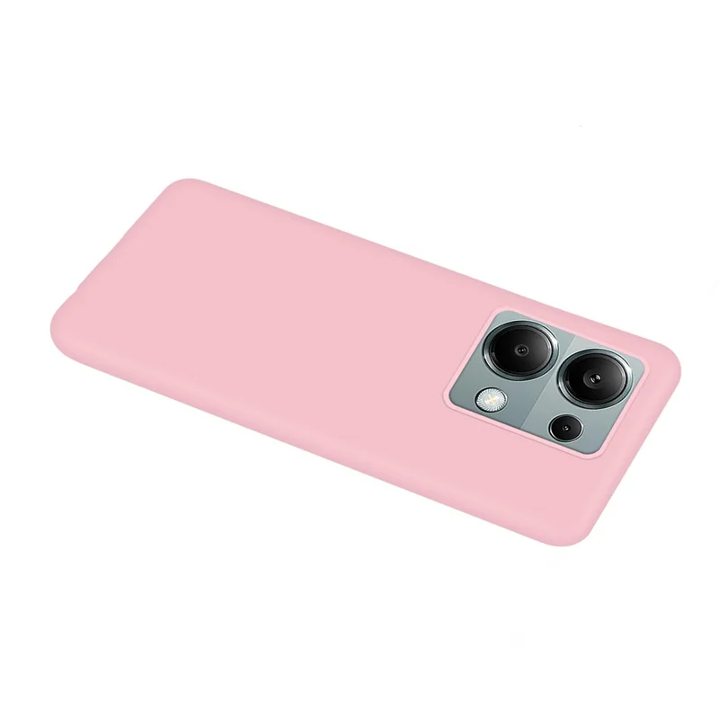 For Xiaomi Redmi Note 13 Pro 4G / Poco M6 Pro 4G Anti-fingerprint TPU Case Matte Cell Phone Cover - Deep Pink