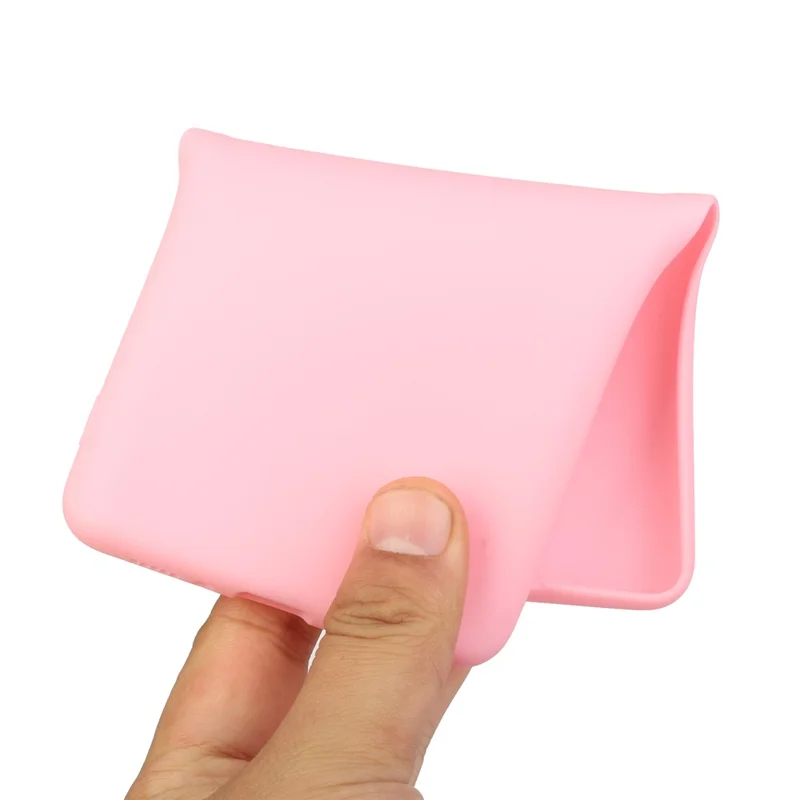 For Xiaomi Redmi Note 13 Pro 4G / Poco M6 Pro 4G Anti-fingerprint TPU Case Matte Cell Phone Cover - Deep Pink