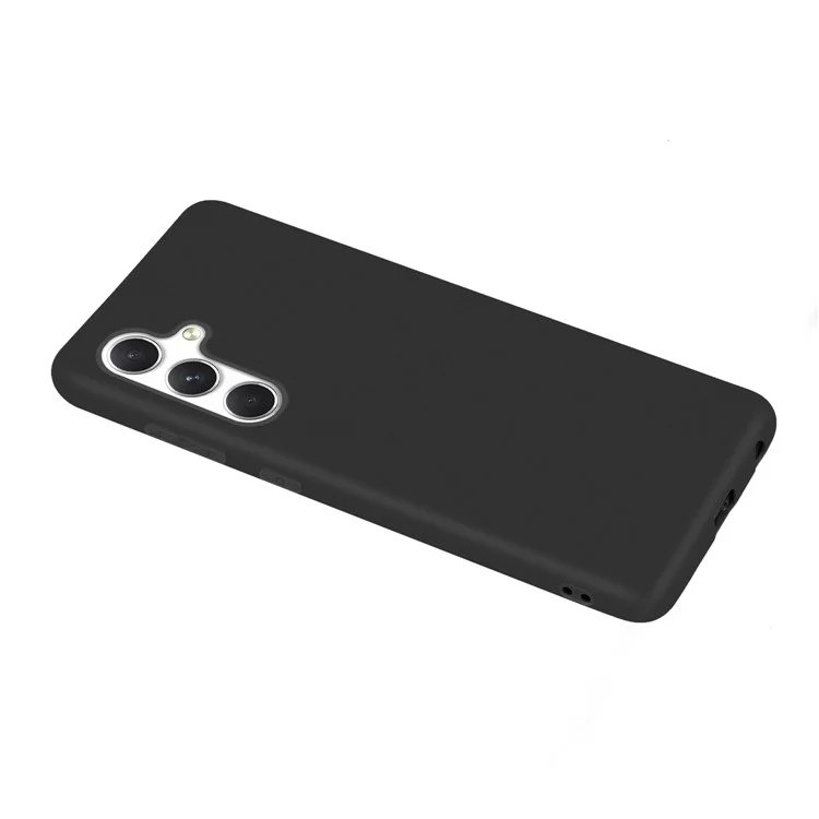 Para Samsung Galaxy A55 5G TPU Protective Shell Phone Matte Anti-scratch Phone Back Cover - Preto