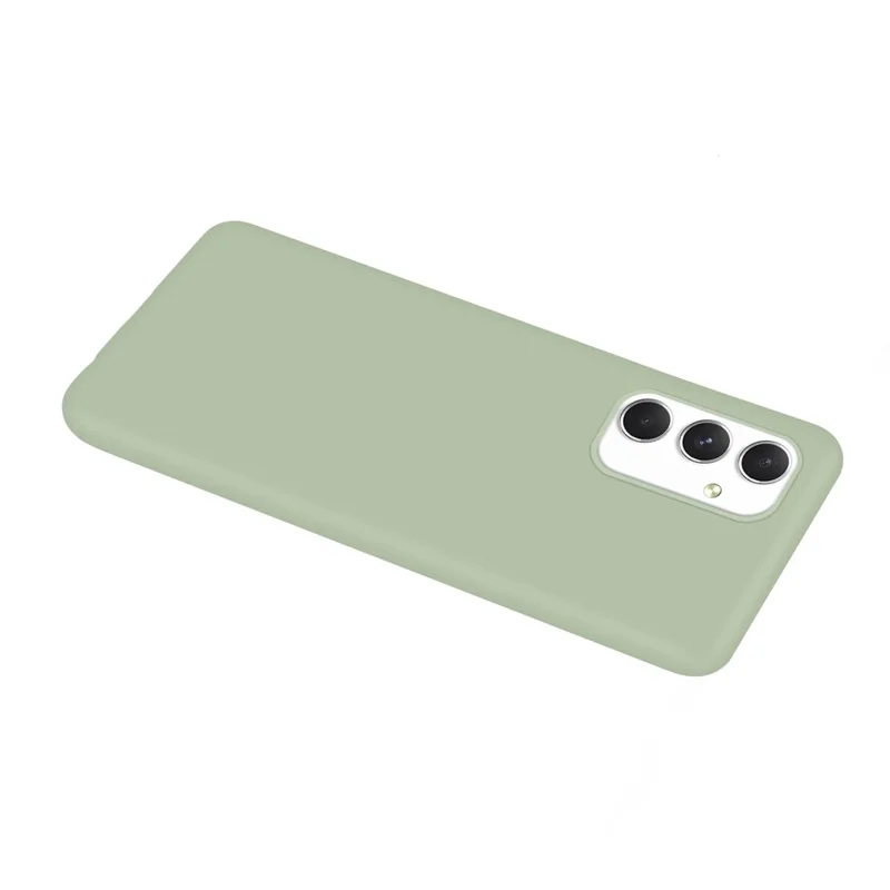 For Samsung Galaxy S24 Shockproof TPU Case Matte Cell Phone Cover - Matcha Green