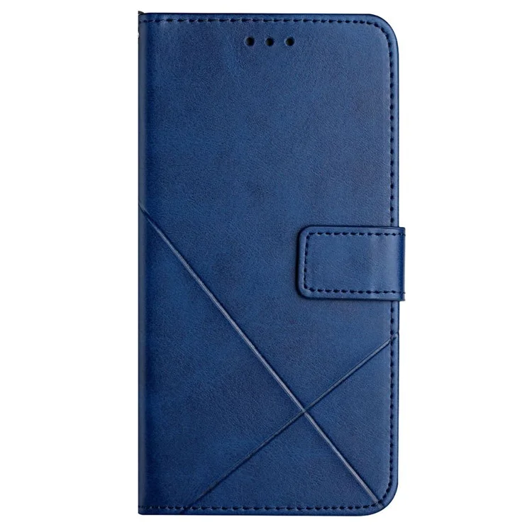 For Xiaomi Redmi Note 13 Pro 5G / Poco X6 5G Leather Case Wallet Stand Flip Phone Cover - Blue