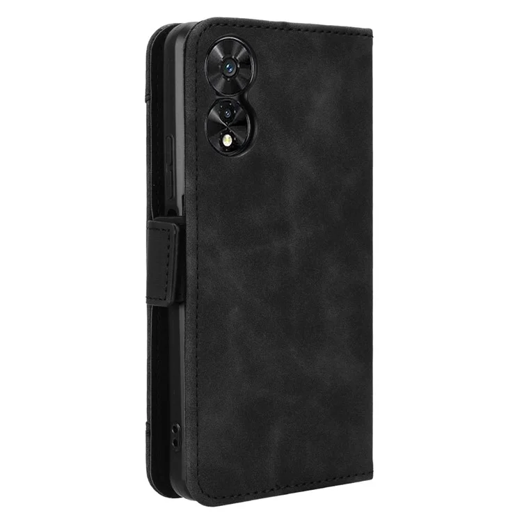Per il caso del telefono TCL 505 T509K / T5094 Custodia multipla per slot per schede Portafoglio in pelle - Nero