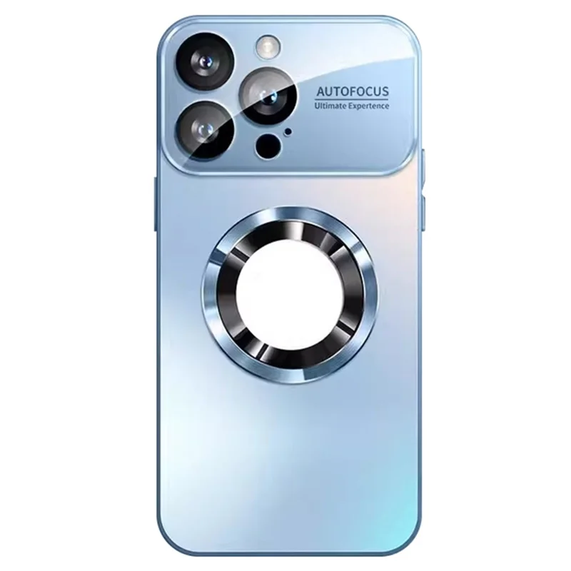 For iPhone 13 Pro Max Case Slim PC Phone Cover Compatible with MagSafe - Blue