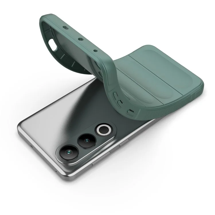 For OnePlus Ace 3V 5G Phone Case TPU Rugged Drop Protection Back Cover - Green