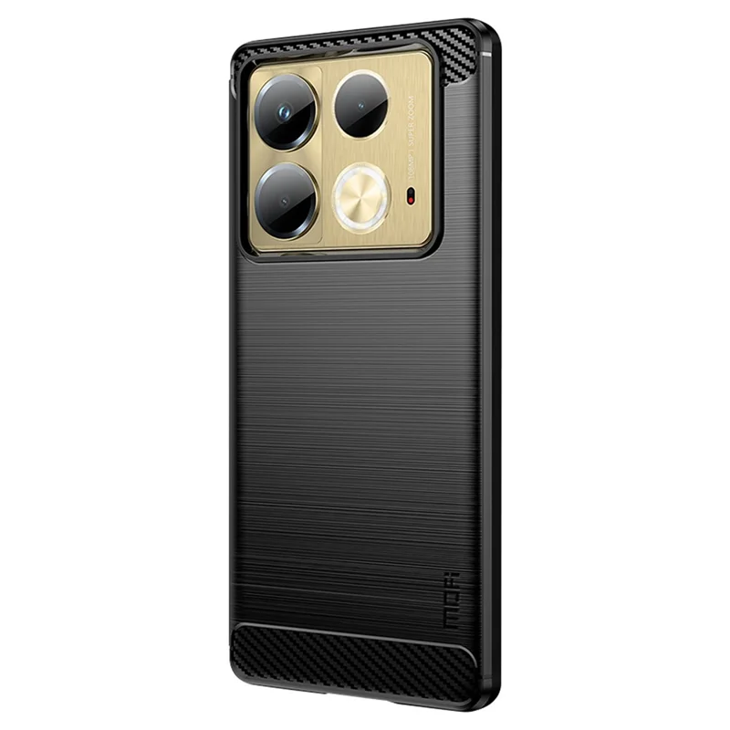 MOFI JK TPU Series-1 For Infinix Note 40 Drop-Proof Case Brushed TPU Phone Cover - Black