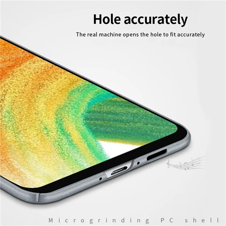MOFI Shield Matte Series per Samsung Galaxy A35 5G Custodia Rigida PC Protezione da Caduta - Nero