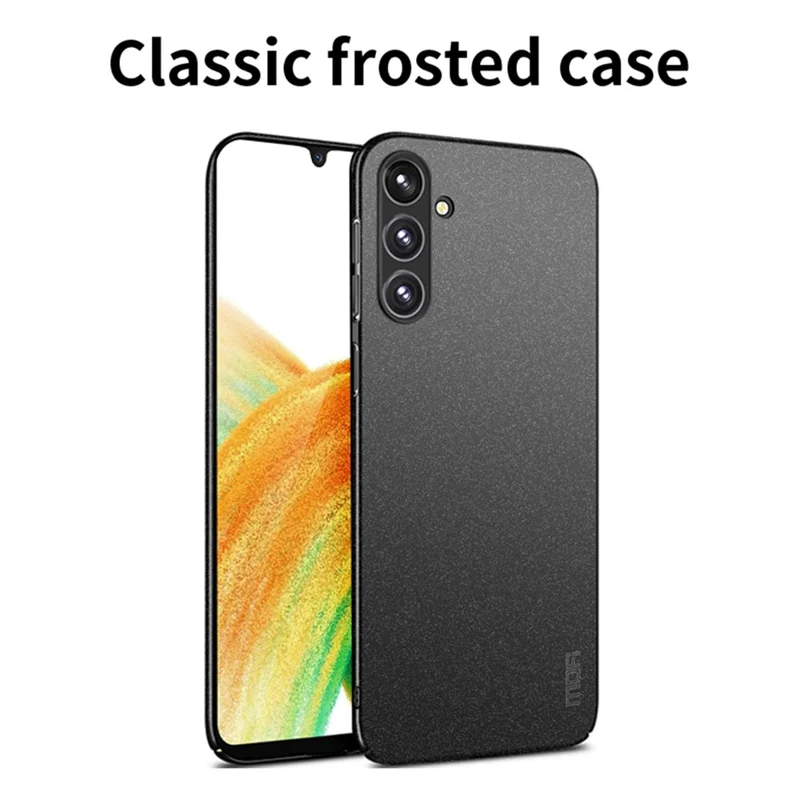 MOFI Shield Matte Series for Samsung Galaxy A55 5G Case Scratch-proof PC Phone Back Cover - Grey