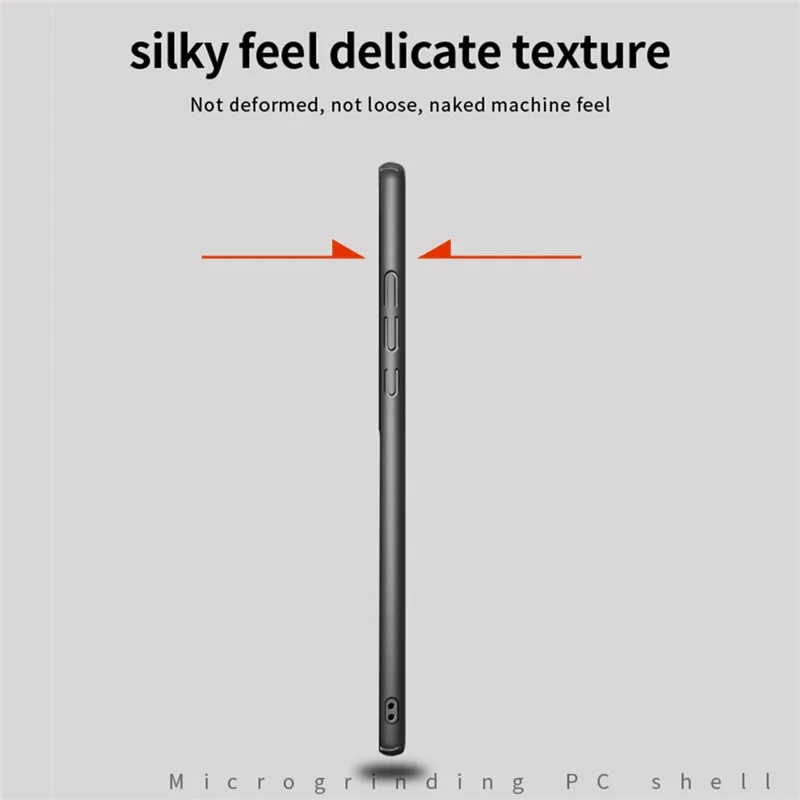 MOFI JK PC Series-1 Shield For Xiaomi Redmi Note 13 Pro 4G / Poco M6 Pro 4G Case Anti-scratch PC Phone Cover - Blue