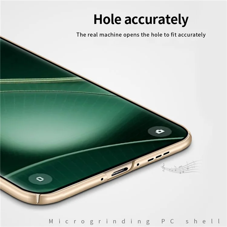 MOFI JK Série PC-1 Escudo Para Oppo Find X6 Pro Caso de Telefone Capa PC Ultra-Fina à Prova de Choque - Preto 