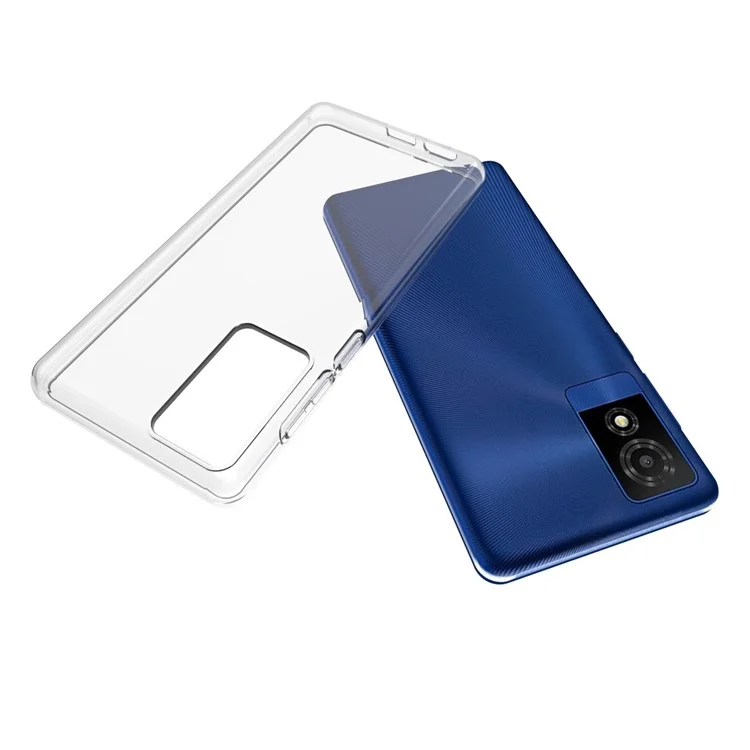Per TCL 501 Case Slim Fit Big Lens Hole Shockproof Flexible TPU Phone Cover