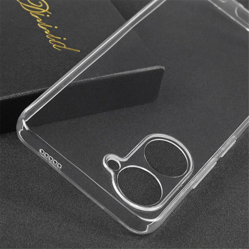 For vivo Y03 Soft TPU Case Precise Lens Cutout Transparent Phone Protective Cover