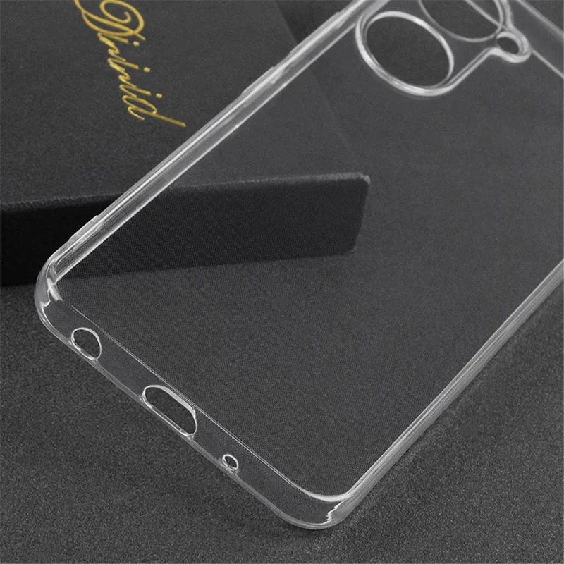 For vivo Y03 Soft TPU Case Precise Lens Cutout Transparent Phone Protective Cover
