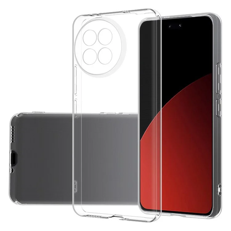 Para Xiaomi Civi 4 Pro 5G / 14 Civi 5G Funda de Teléfono TPU Recorte Preciso de Lente Cubierta Delgada y Ajustada
