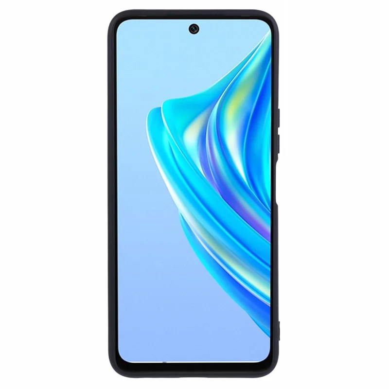 For Infinix Hot 20 4G TPU Case 2.0mm Arc Edge Anti-Scratch Phone Cover - Black