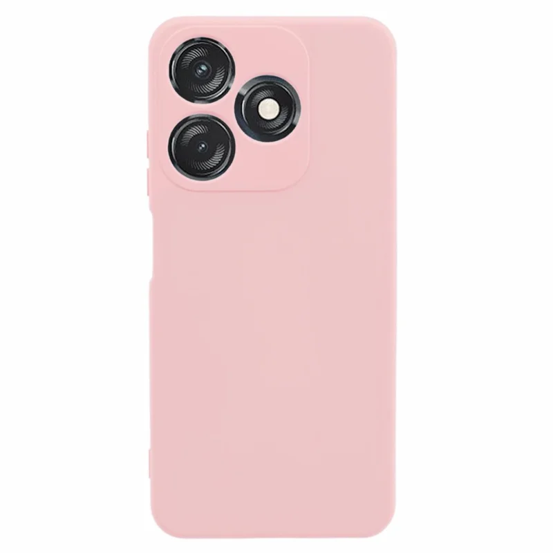 For TECNO Spark 10C 4G Anti-Scratch Phone Cover TPU 2.0mm Arc Edge Cell Phone Case - Pink