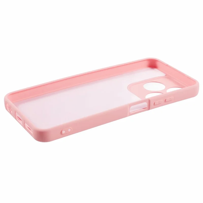 For TECNO Spark 10C 4G Anti-Scratch Phone Cover TPU 2.0mm Arc Edge Cell Phone Case - Pink