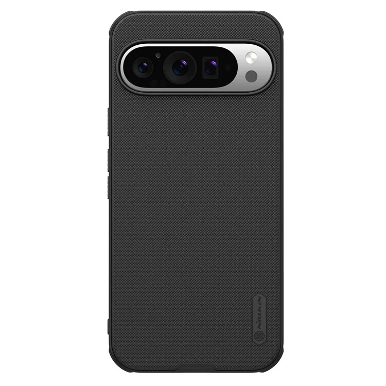 NILLKIN Super Frosted Shield Pro for Google Pixel 9 Pro XL Case Anti-Fingerprint PC+TPU Phone Cover - Black