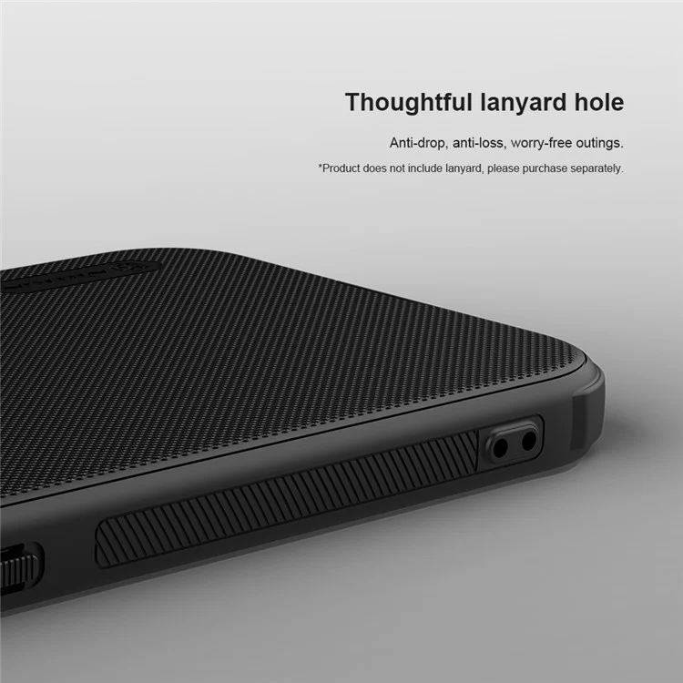 NILLKIN Super Frosted Shield Pro for Google Pixel 9 Pro XL Case Anti-Fingerprint PC+TPU Phone Cover - Black