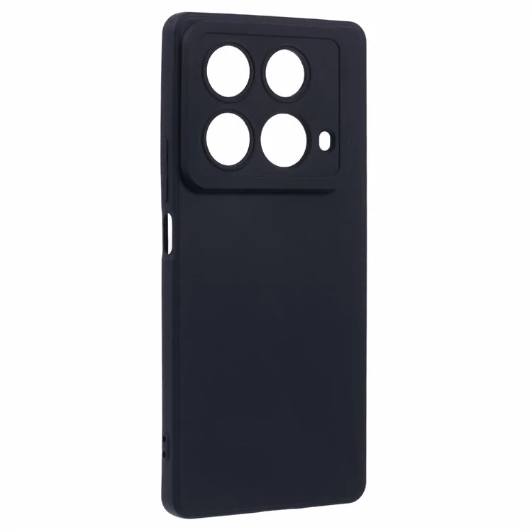 For Infinix Note 40 TPU Case Matte Phone Cover Precise Cutouts Lens Protection - Black