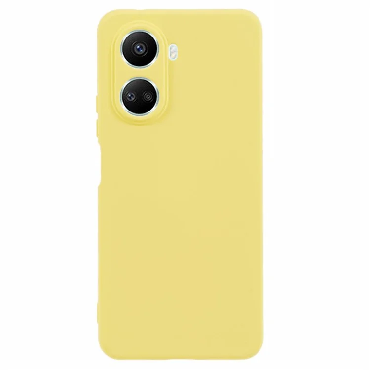 Für Huawei nova 10 SE 4G Hülle Arc Edge 2.0mm TPU Seidig Soft Touch Handyhülle - Gelb
