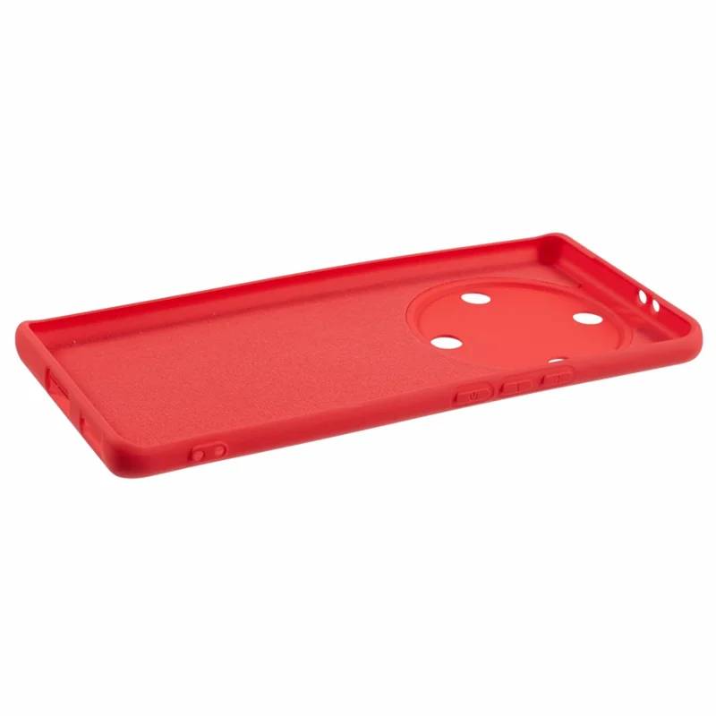 Phone Case for Honor X9a 5G Flexible TPU 2.0mm Arc Edge Phone Back Cover - Red