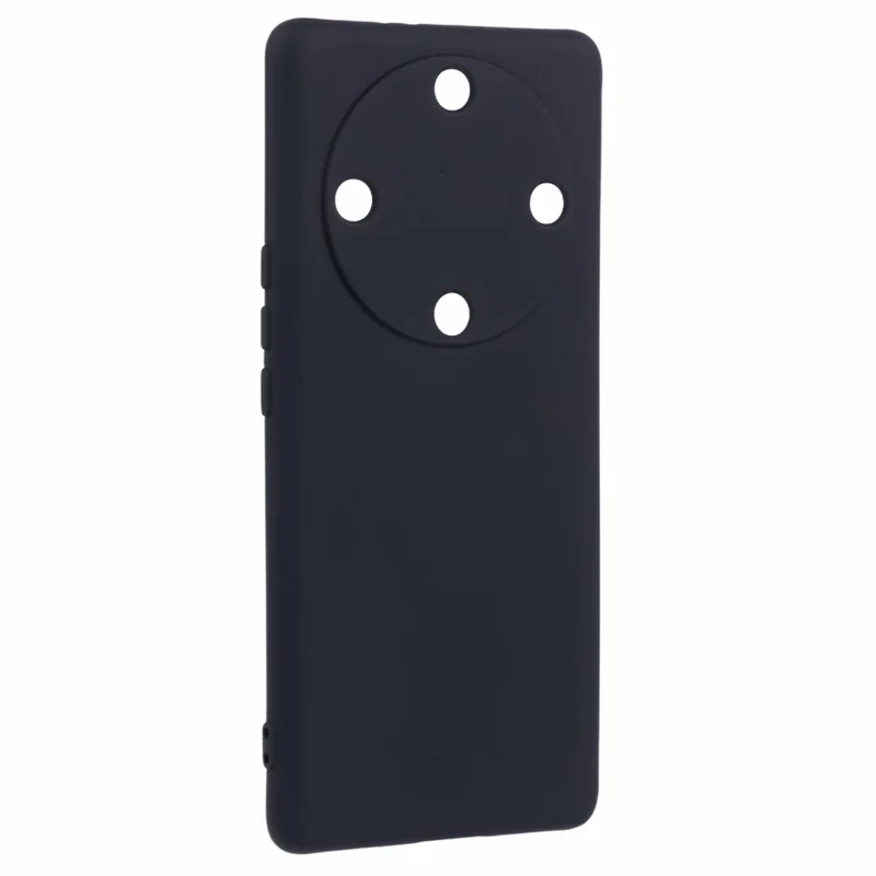 Phone Case for Honor X9a 5G Flexible TPU 2.0mm Arc Edge Phone Back Cover - Black