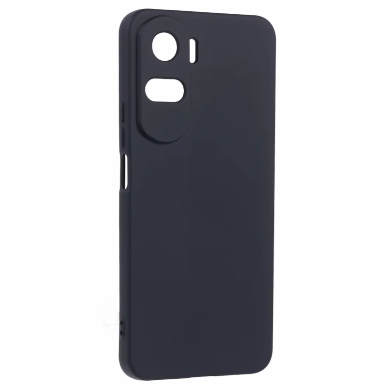 For Honor 90 Lite 5G Cell Phone Case TPU 2.0mm Arc Edge Back Cover - Black