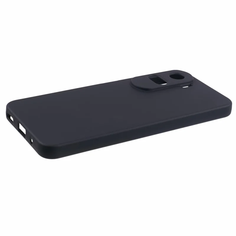 For Honor 90 Lite 5G Cell Phone Case TPU 2.0mm Arc Edge Back Cover - Black