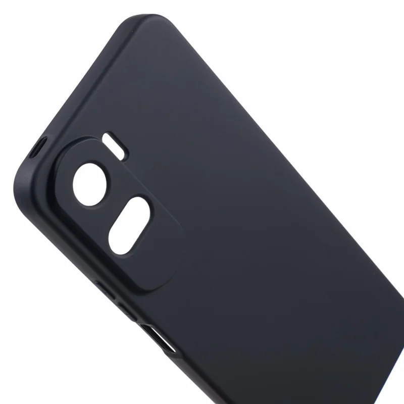 For Honor 90 Lite 5G Cell Phone Case TPU 2.0mm Arc Edge Back Cover - Black