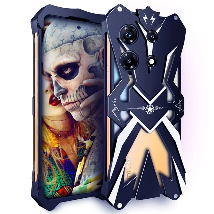 Para Infinix Note 30 Pro 4G Case Resistente a Arranhões Capa Protetora de Alumínio de Liga