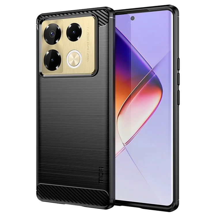 MOFI JK TPU Série-1 Pour Infinix Note 40 Pro 4G Anti-Rayures Coque de Téléphone TPU - Noir