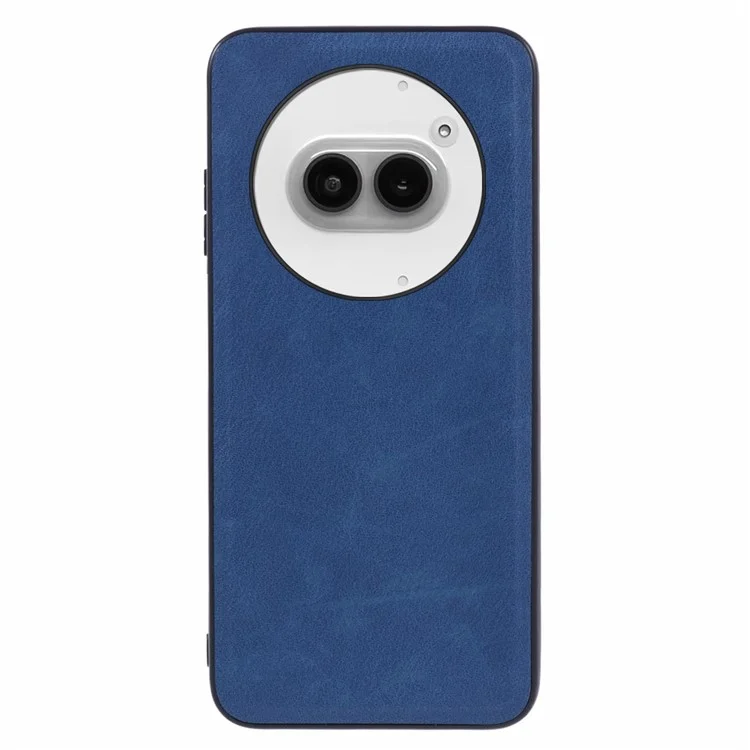 For Nothing Phone (2a) Plus / Phone (2a) Case Retro Leather+PC+TPU Slim Back Phone Cover - Blue
