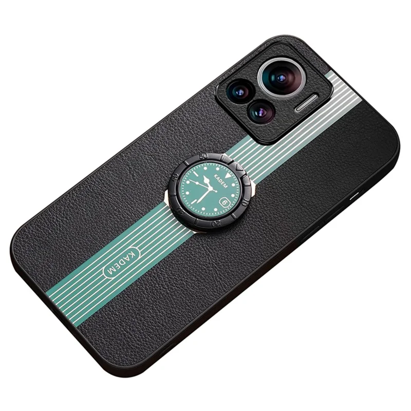 KADEM Per Motorola Moto X30 Pro 5G / Edge 30 Ultra 5G Custodia per telefono in pelle PU+acrilico+TPU Supporta il supporto magnetico per auto - Verde