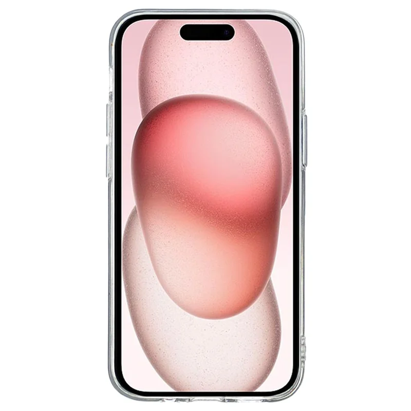 Für iPhone 15 Plus Hülle Musterdrucken TPU Kratzfest Handyhülle - Blume