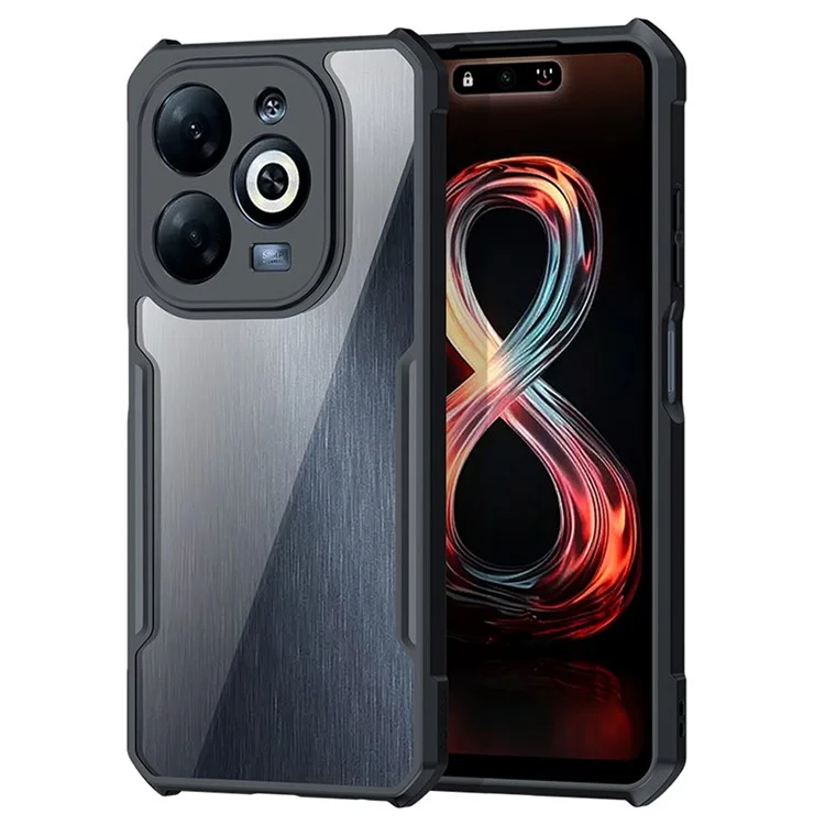 XUNDD For Infinix Smart 8 Pro 4G Phone Case Slim-Fit TPU+Acrylic Fall-Proof Cover