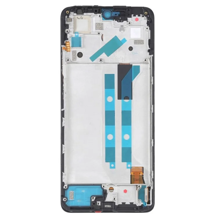 For Xiaomi Redmi Note 11 Pro 5G (Qualcomm) / Note 11E Pro 5G / Poco X4 Pro 5G Grade C OLED Screen and Digitizer Assembly + Frame Spare Part (without Logo)