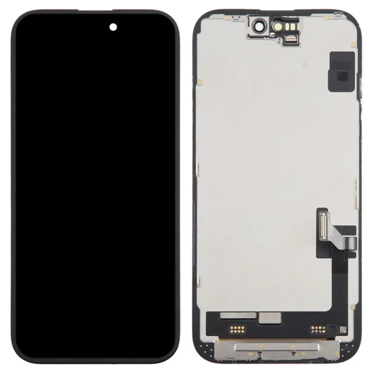 Pour iPhone 15 Grade C Écran OLED et Ensemble de Numériseur de Remplacement (Technologie SL OLED) (sans Logo)