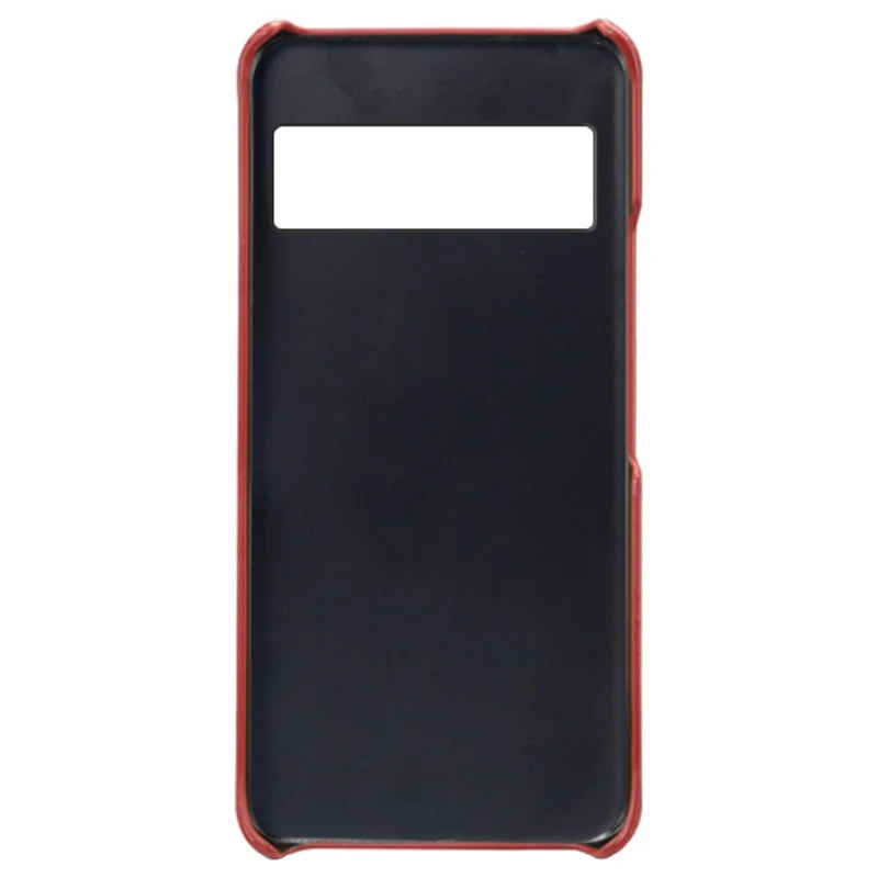 For Google Pixel 8 Pro Slim Case Card Slots PU+PC Phone Cover - Red