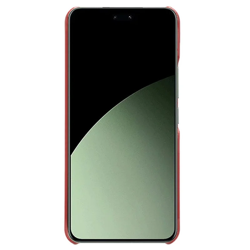 For Xiaomi Civi 4 Pro 5G / 14 Civi 5G Case Bump Proof Leather+PC Phone Cover with Card Slots - Red