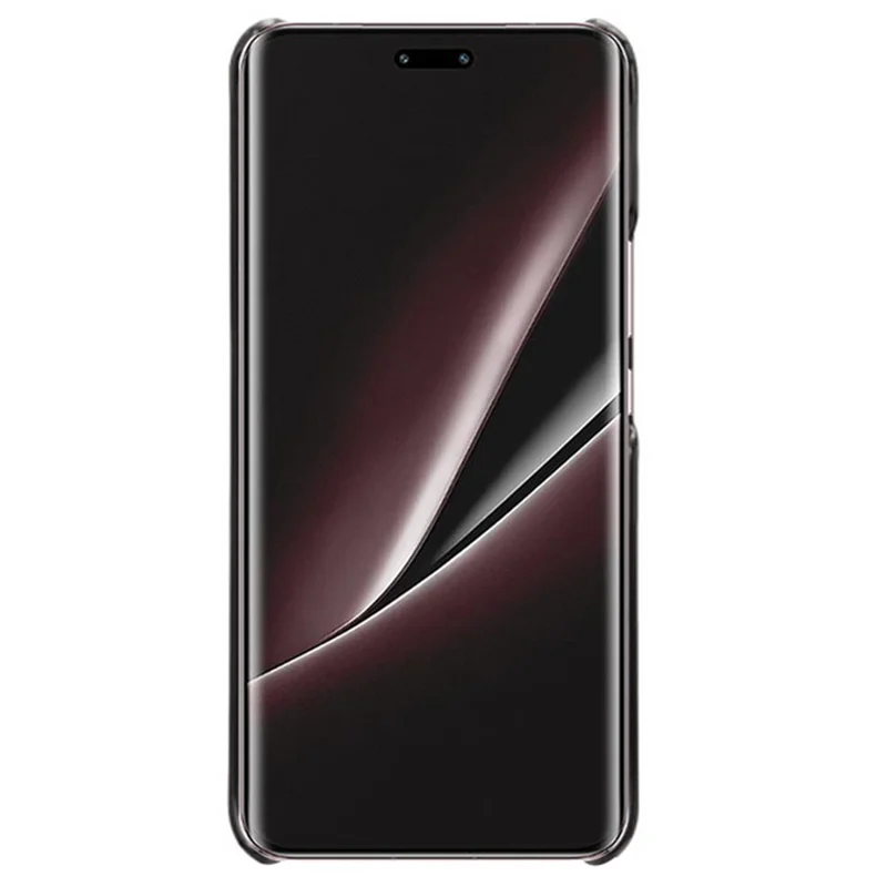 For Honor Magic6 RSR Porsche Design 5G Case PU Leather Coated PC Shockproof Protection Cover - Black