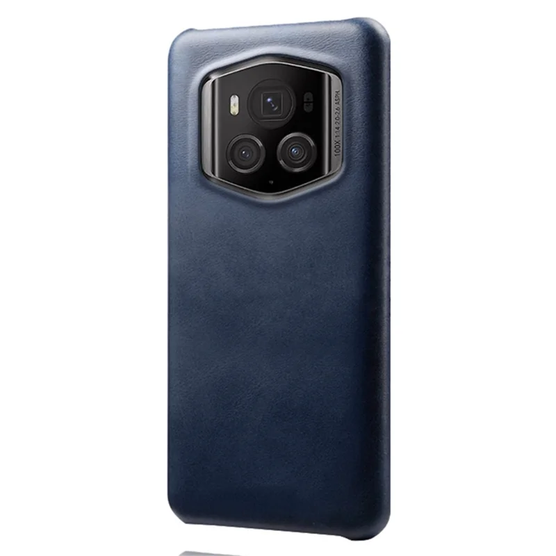 Capa de Proteção de Couro PU Porsche Design 5G Para Honra Magic6 RSR - Azul 